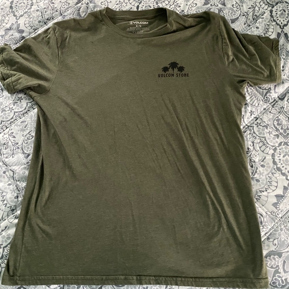 Volcom Green Short Sleeve Tee